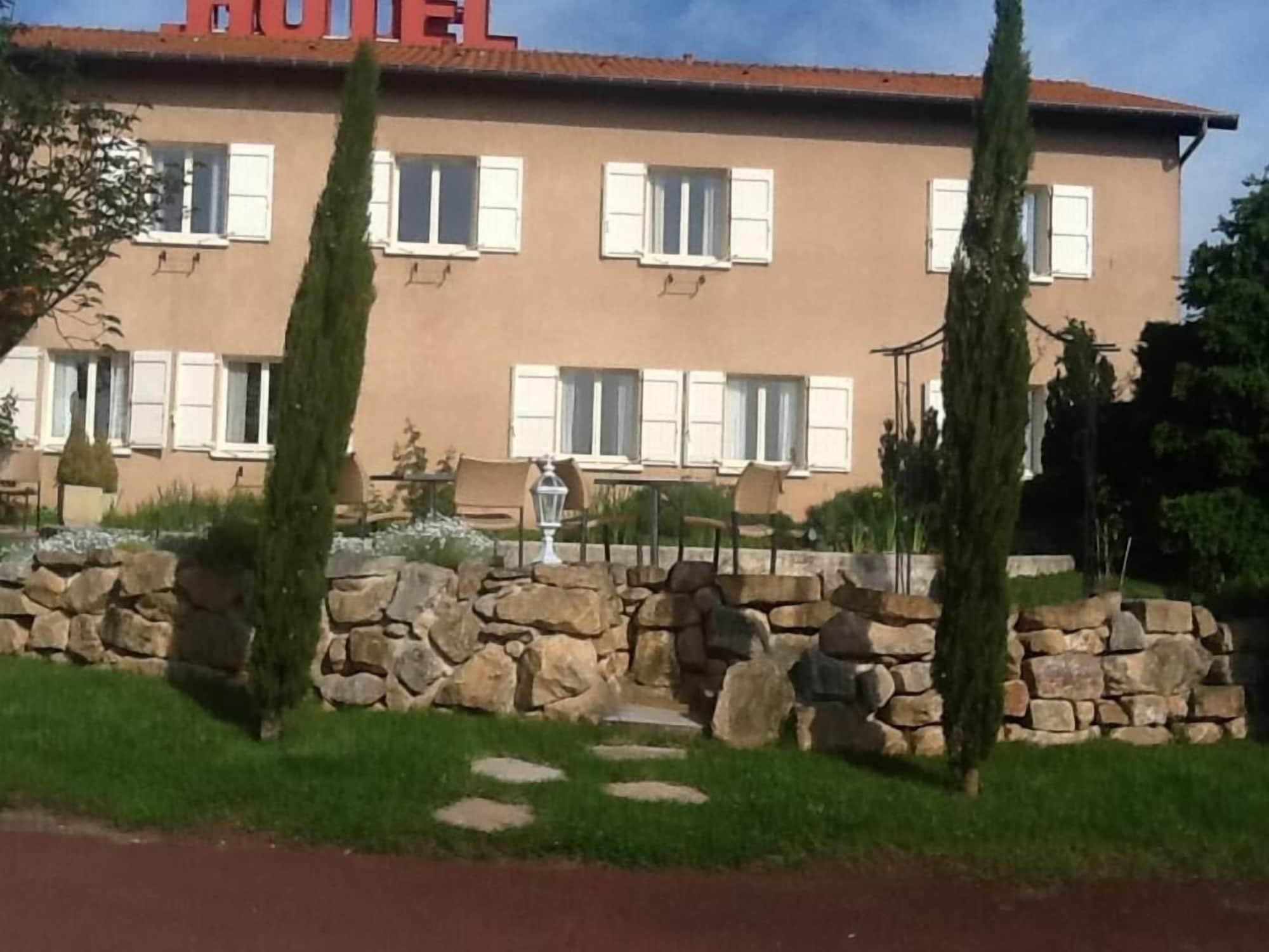 Logis Hotel Des Grands Vins Fleurie Bagian luar foto